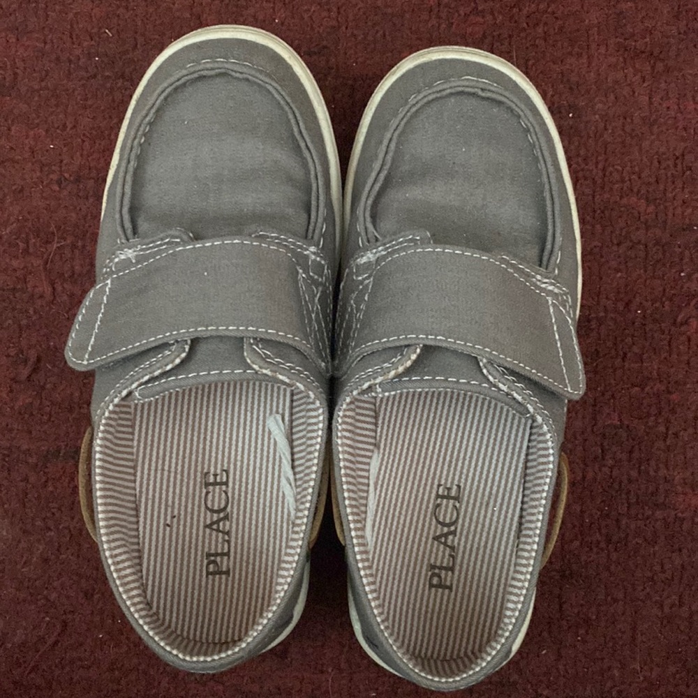 Children’s place boys Velcro boat shoes